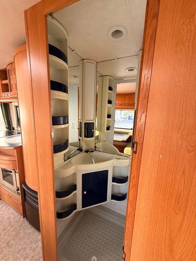 Adria Five Berth Caravan with Full Awning