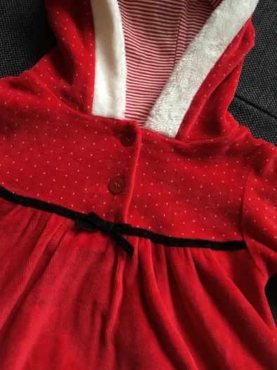 Next Santa dress and tights two piece set