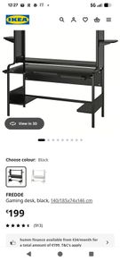 fredde gaming desk