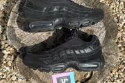 Nike Air Max 95 All Black Suede Leather Mesh