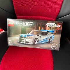 Retired Speed Champions LEGO 76917 Nisan Skyline GT-R (R34) - New and Sealed.