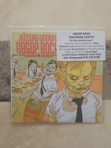 Aesop Rock CDr (Promo) - Bazooka Tooth