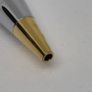 Vintage Cross ATX Medallist Ballpoint Pen Chrome & Gold Image 7