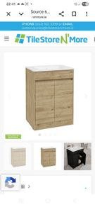 Vanity unit and sink