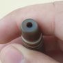 Vintage Yemeni Suliemani Natural Stripe Pattern Agate Bead Image 4