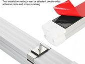 25132 4X 72 LED Interior Light Strip 12V Car Van Bus Caravan ON/OFF Switch