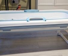 Portable Free Standing Foldable Bathtub for Adults / Kids / Elderly