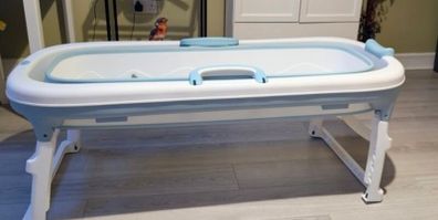 Portable Free Standing Foldable Bathtub for Adults / Kids / Elderly