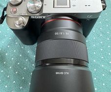 Sony A7C With 50mm F 1.8 lens