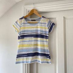 First Avenue Striped T Shirt