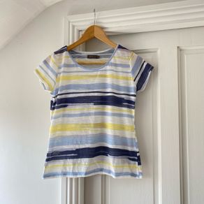 First Avenue Striped T Shirt