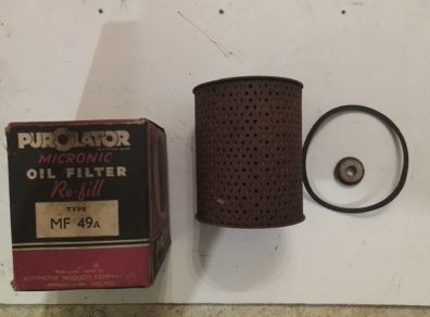 Mercedes Diesel engine oil filter.