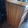Pine bedside locker Image 3