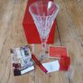 Vintage Limited Edition Six Geese A-Laying Waterford Crystal Flute. Image 7