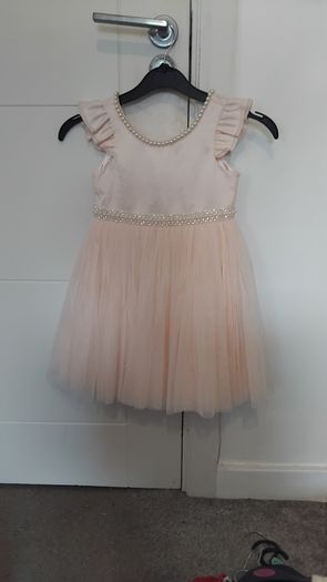 Girls dresses and Name It coat - age 2-3