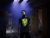 Glow in the dark BMW skull t-shirt