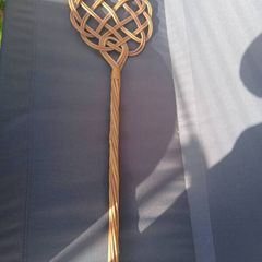 Vintage Rattan Carpet Beater