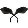 Angled Universal Motorcycle Mirrors 10mm Image 6