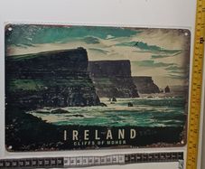 Ireland Tin Metal sign