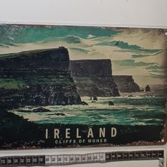 Ireland Tin Metal sign