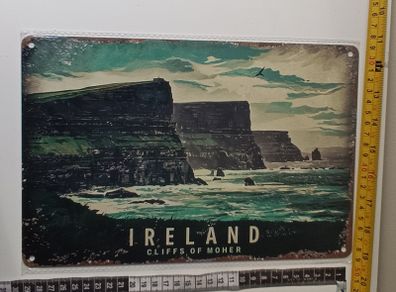 Ireland Tin Metal sign