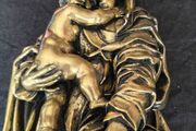 Madonna &amp; Child Wall Sculpture