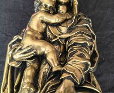 Madonna & Child Wall Sculpture