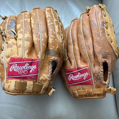 Rawlings Baseball Gloves x2