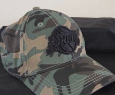 LA Lakers NBA Camo Snapback