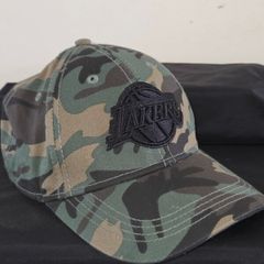 LA Lakers NBA Camo Snapback