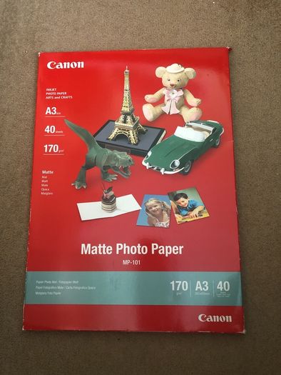 Canon photo paper