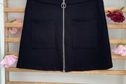 black skirt forever 21 stretch fabric size small black mini skirt