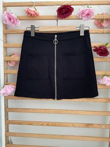 black skirt forever 21 stretch fabric size small black mini skirt