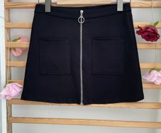 black skirt forever 21 stretch fabric size small black mini skirt
