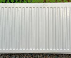 White radiator