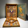 Vintage French Nain Jaune Game - Jura Wooden Box, 5 Trays - Mid-20th Century Image 4