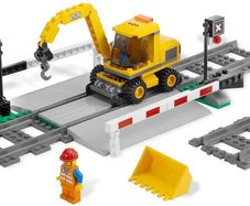 Lego City 7936: Level Crossing (2010) 100% Complete (NO BOX)