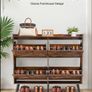 Shoe Cabinet with 4 Flip Drawers Image 2