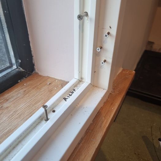 wooden window shutters