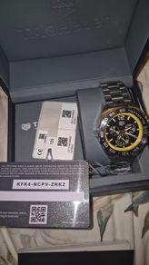 Tag Heuer Formula 1 Black and Yellow