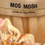 Mos Mosh boho paisley dress XS tiered smock cream pink orange Image 3