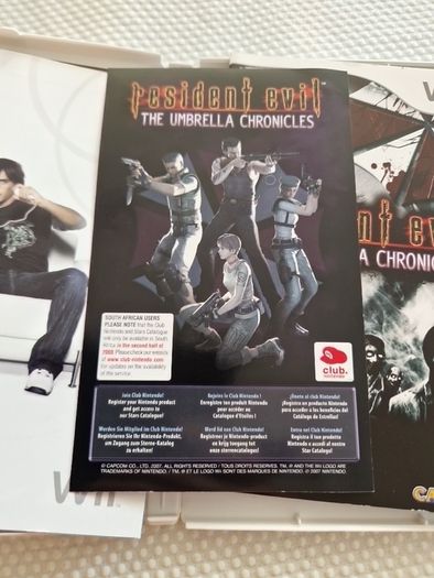 Resident Evil The Umbrella Chronicles Nintendo Wii Games Original