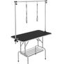 Dog Grooming table Professional Extra Large Pet Grooming Table with Double Grooming Arm and Storage Shelf Image 2