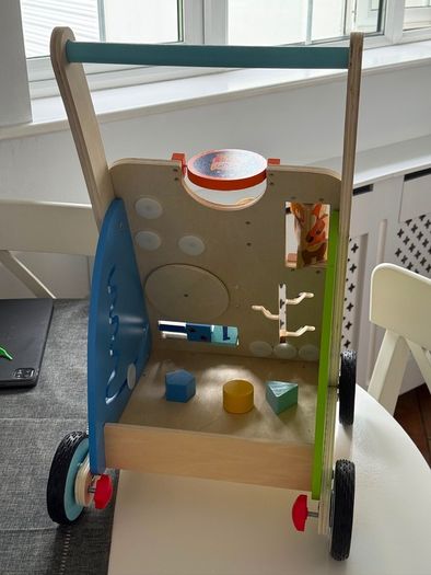 Wooden Walker and Sensory Toy