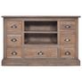 Sideboard 90x30x58 cm Solid Teak Wood Image 3