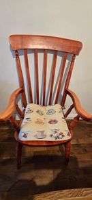 Large Grandfather Carver Armchair