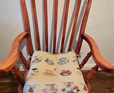 Large Grandfather Carver Armchair