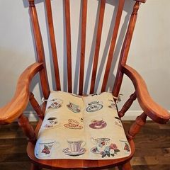 Large Grandfather Carver Armchair