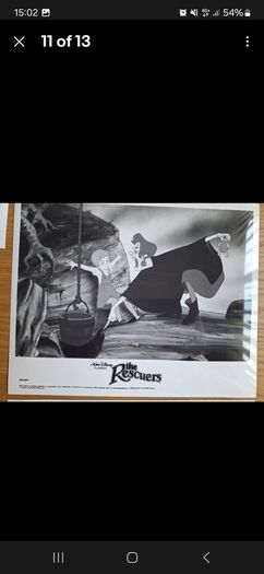 Walt Disney  Classic THE RESCUERS  pres kit