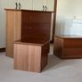 Bedroom furniture set in perfect condition - chest drawers + 2 lockers Image 3